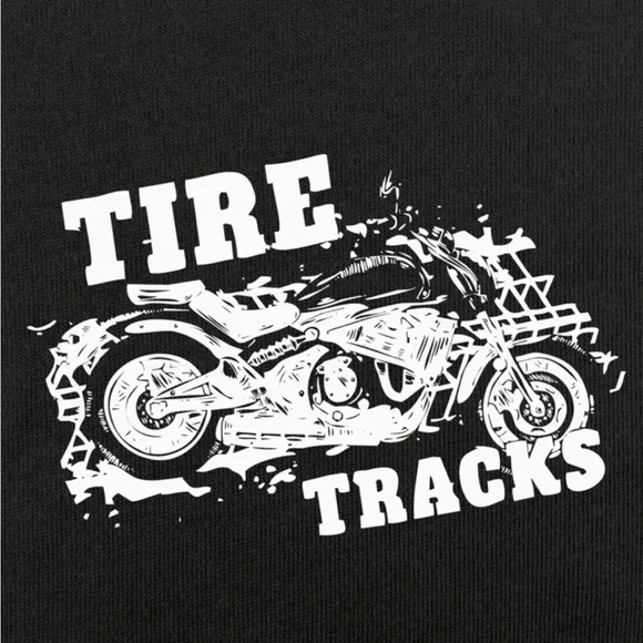 ❤️🔥5/$20ROMWE💫 SHEIN🌟Women’s Black Motorcycle Graphic Tank Top - Picture 5 of 11